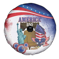 United States 4th Of July Spare Tire Cover 250th Anniversary Liberty Bell - Wonder Print Shop