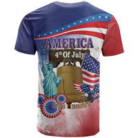 United States 4th Of July T Shirt 250th Anniversary Liberty Bell - Wonder Print Shop