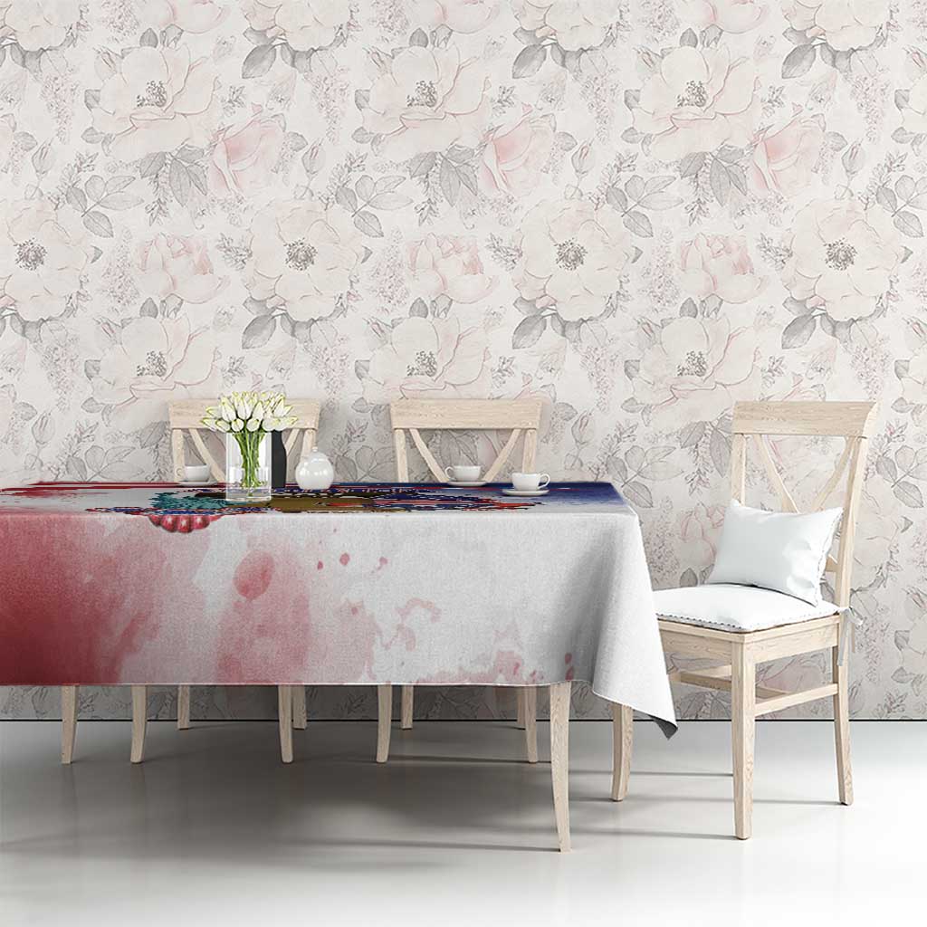 United States 4th Of July Tablecloth 250th Anniversary Liberty Bell - Wonder Print Shop