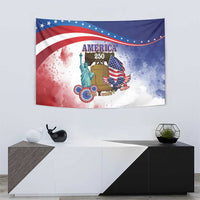 United States 4th Of July Tapestry 250th Anniversary Liberty Bell - Wonder Print Shop