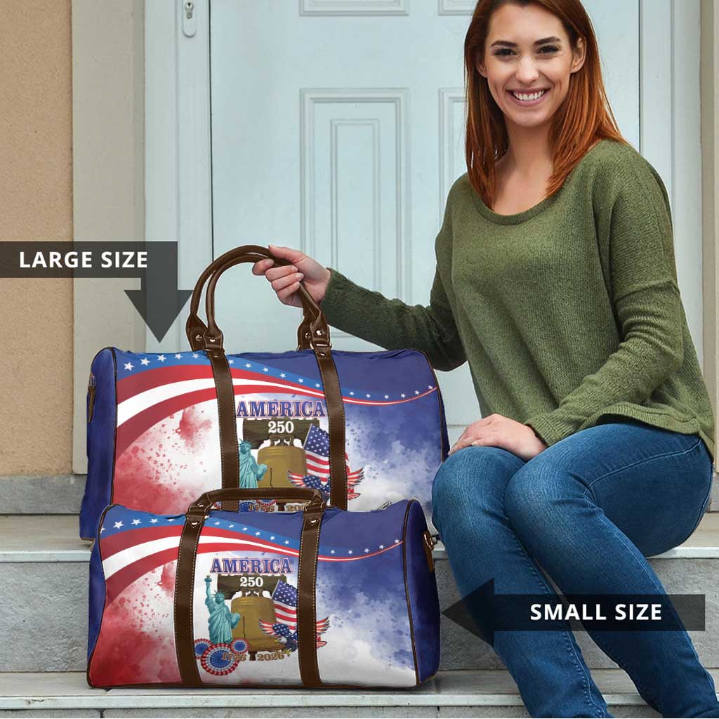 United States 4th Of July Travel Bag 250th Anniversary Liberty Bell - Wonder Print Shop