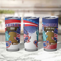 United States 4th Of July Tumbler Cup 250th Anniversary Liberty Bell - Wonder Print Shop