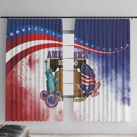United States 4th Of July Window Curtain 250th Anniversary Liberty Bell - Wonder Print Shop
