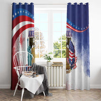 United States 4th Of July Window Curtain 250th Anniversary Liberty Bell - Wonder Print Shop