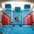 Custom Kuwait Cricket Back Car Seat Cover Go Champions Grunge Style - Wonder Print Shop