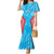 Custom Kuwait Cricket Family Matching Mermaid Dress and Hawaiian Shirt Go Champions Grunge Style - Wonder Print Shop