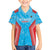 Custom Kuwait Cricket Family Matching Short Sleeve Bodycon Dress and Hawaiian Shirt Go Champions Grunge Style - Wonder Print Shop