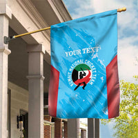Custom Kuwait Cricket Garden Flag Go Champions Grunge Style - Wonder Print Shop