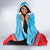 Custom Kuwait Cricket Hooded Blanket Go Champions Grunge Style