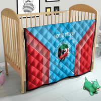 Custom Kuwait Cricket Quilt Go Champions Grunge Style - Wonder Print Shop