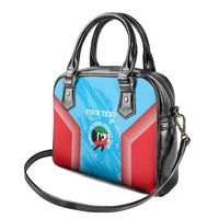 Custom Kuwait Cricket Shoulder Handbag Go Champions Grunge Style