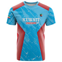 Custom Kuwait Cricket T Shirt Go Champions Grunge Style - Wonder Print Shop