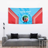 Custom Kuwait Cricket Tapestry Go Champions Grunge Style - Wonder Print Shop