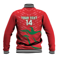 Custom Oman Cricket Baseball Jacket Go Champions Strong Flame Style - Wonder Print Shop