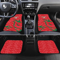 Custom Oman Cricket Car Mats Go Champions Strong Flame Style - Wonder Print Shop