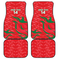 Custom Oman Cricket Car Mats Go Champions Strong Flame Style - Wonder Print Shop