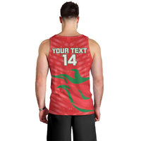 Custom Oman Cricket Men Tank Top Go Champions Strong Flame Style - Wonder Print Shop