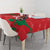 Custom Oman Cricket Tablecloth Go Champions Strong Flame Style - Wonder Print Shop