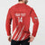Custom Bahrain Cricket Button Sweatshirt Go Champions Grunge Style - Wonder Print Shop