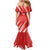 Custom Bahrain Cricket Family Matching Mermaid Dress and Hawaiian Shirt Go Champions Grunge Style - Wonder Print Shop