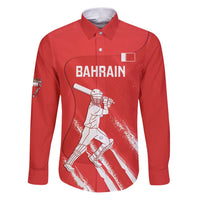 Custom Bahrain Cricket Family Matching Puletasi and Hawaiian Shirt Go Champions Grunge Style - Wonder Print Shop