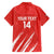 Custom Bahrain Cricket Family Matching Summer Maxi Dress and Hawaiian Shirt Go Champions Grunge Style - Wonder Print Shop