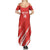 Custom Bahrain Cricket Family Matching Summer Maxi Dress and Hawaiian Shirt Go Champions Grunge Style - Wonder Print Shop