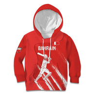 Custom Bahrain Cricket Kid Hoodie Go Champions Grunge Style - Wonder Print Shop