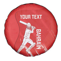 Custom Bahrain Cricket Spare Tire Cover Go Champions Grunge Style - Wonder Print Shop