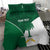 Custom Saudi Arabia Cricket Bedding Set Go Champions Coat Of Arms Style - Wonder Print Shop