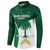 Custom Saudi Arabia Cricket Button Sweatshirt Go Champions Coat Of Arms Style - Wonder Print Shop