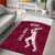 Custom Qatar Cricket Area Rug Go Champions Qataris Flag Style - Wonder Print Shop