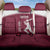Custom Qatar Cricket Back Car Seat Cover Go Champions Qataris Flag Style - Wonder Print Shop