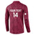 Custom Qatar Cricket Button Sweatshirt Go Champions Qataris Flag Style - Wonder Print Shop