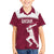 Custom Qatar Cricket Family Matching Off Shoulder Maxi Dress and Hawaiian Shirt Go Champions Qataris Flag Style - Wonder Print Shop