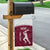 Custom Qatar Cricket Garden Flag Go Champions Qataris Flag Style - Wonder Print Shop