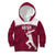 Custom Qatar Cricket Kid Hoodie Go Champions Qataris Flag Style - Wonder Print Shop
