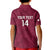 Custom Qatar Cricket Kid Polo Shirt Go Champions Qataris Flag Style - Wonder Print Shop