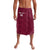 Custom Qatar Cricket Lavalava Go Champions Qataris Flag Style - Wonder Print Shop