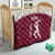 Custom Qatar Cricket Quilt Go Champions Qataris Flag Style - Wonder Print Shop