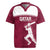 Custom Qatar Cricket Rugby Jersey Go Champions Qataris Flag Style - Wonder Print Shop