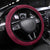 Qatar Cricket Steering Wheel Cover Go Champions Qataris Flag Style - Wonder Print Shop