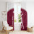 Custom Qatar Cricket Window Curtain Go Champions Qataris Flag Style - Wonder Print Shop