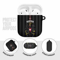 Austria Football AirPods Case 2026 Go Das Team Striped Style - Wonder Print Shop