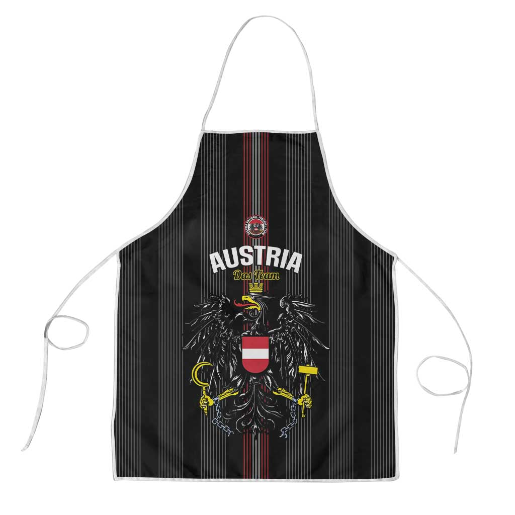 Austria Football Apron 2026 Go Das Team Striped Style - Wonder Print Shop