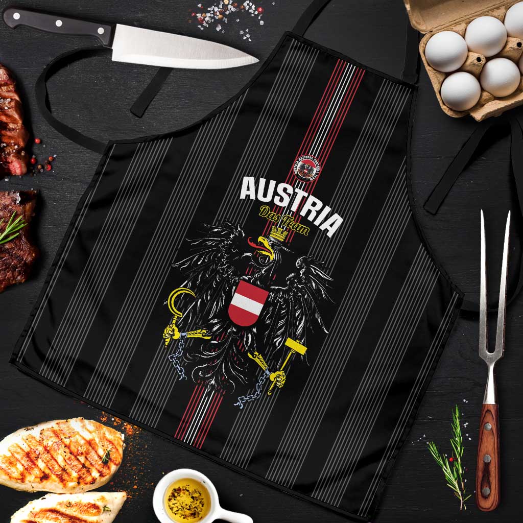 Austria Football Apron 2026 Go Das Team Striped Style - Wonder Print Shop