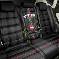 Austria Football Back Car Seat Cover 2026 Go Das Team Striped Style - Wonder Print Shop