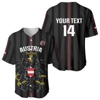 Custom Austria Football Baseball Jersey 2026 Go Das Team Striped Style - Wonder Print Shop