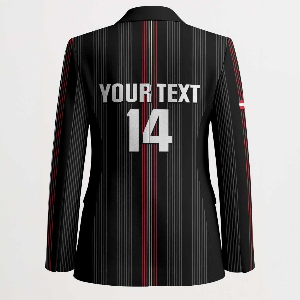 Custom Austria Football Blazer 2026 Go Das Team Striped Style - Wonder Print Shop