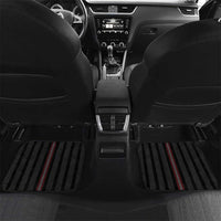 Custom Austria Football Car Mats 2026 Go Das Team Striped Style - Wonder Print Shop